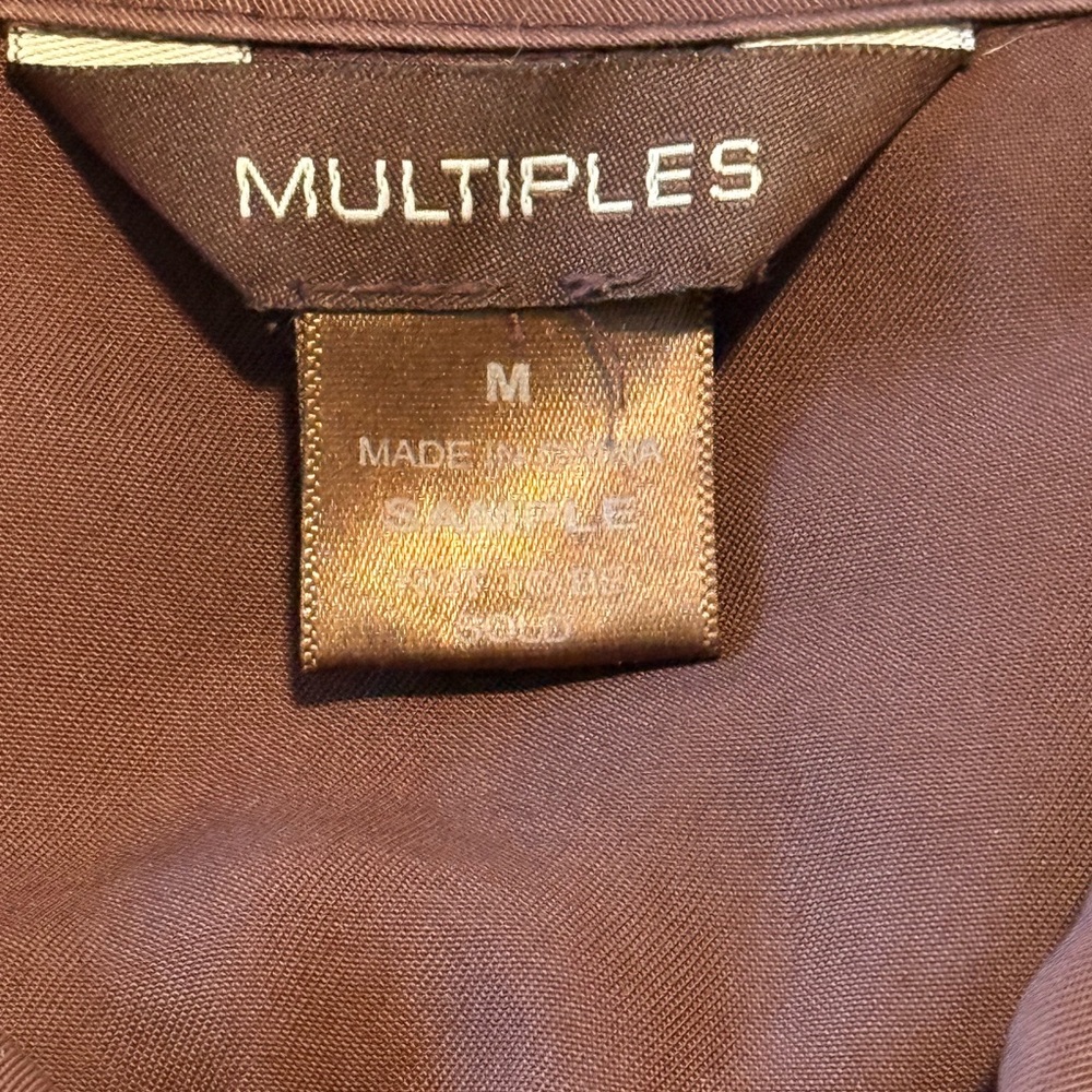 Multiples Chocolate Brown Utility Jacket - image 5